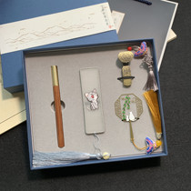 Su Embroidery Handmade Embroidered Suzhou Embroidery Bypass Silk Bookmarking Suit Chinese Characteristics Crafts Souvenir Gift Boutique