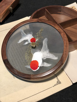 New Products Handmade Embroidered Fruit Box Walnuts Double Candy Box Non-Beatified Gift Featured Companion Gift