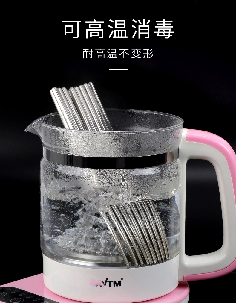304不锈钢筷子 12生肖款 激光防滑 12双 图13