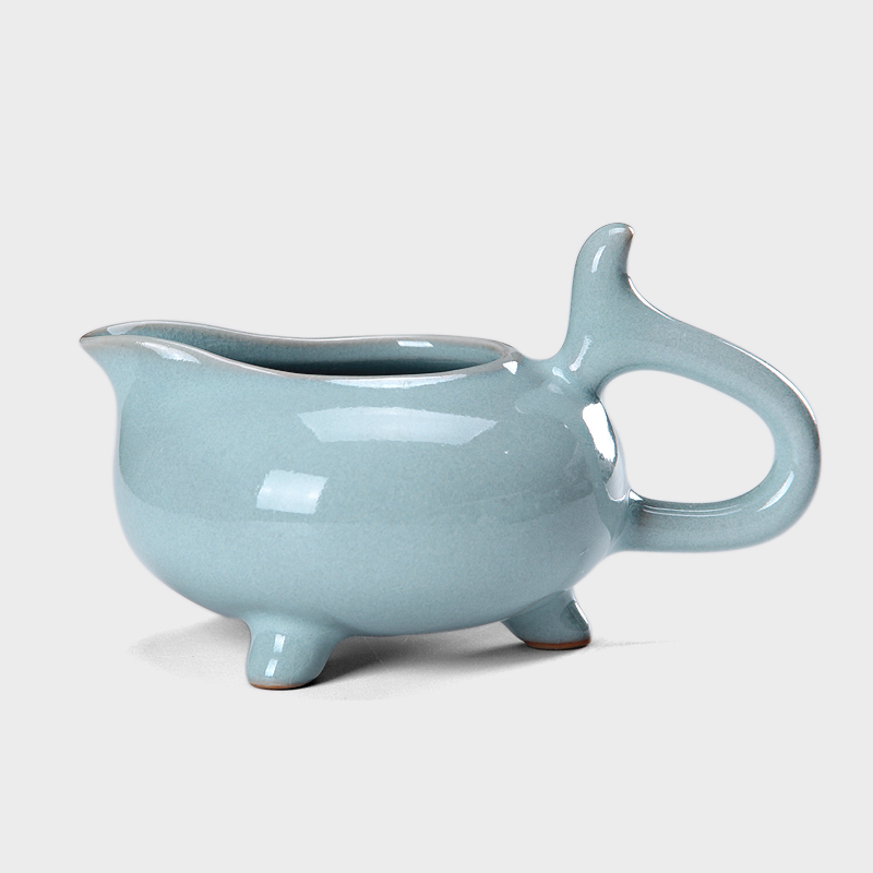 Mingyuan FengTang brand quality goods ruzhou your up cyan porcelain tea set day of origin (farewell)