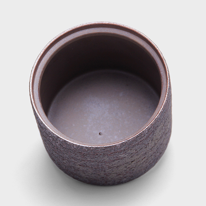 Mingyuan FengTang rust glaze thick ceramic tea pot size seal pot tea accessories manually stored ceramic tea pot