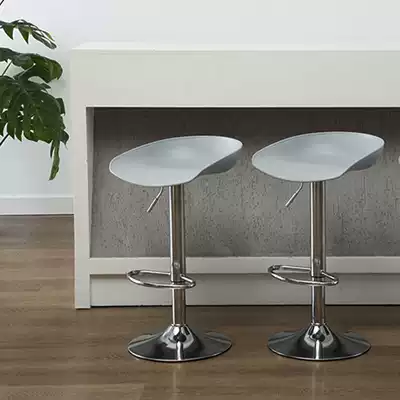 Bar stool Modern simple household creative personality lifting Nordic plastic high stool bar chair mobile phone shop stool