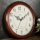 Han clock настенные часы для гостиной из массива дерева в скандинавском стиле в стиле ретро, современные минималистичные креативные круглые часы HW18 mini 3