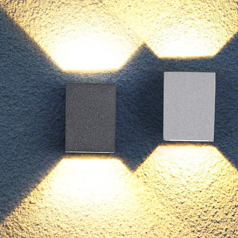 Cement Wall Lamp Industrial Wind Dining Room Lamps Creativity Folk Hotel Wall Lamp Living Room Nordic Water Grinding Stone Aisle Wall Lamp