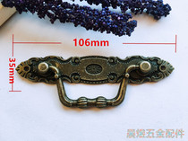 Home decoration hardware antique handle drawer handle handle wooden box handle