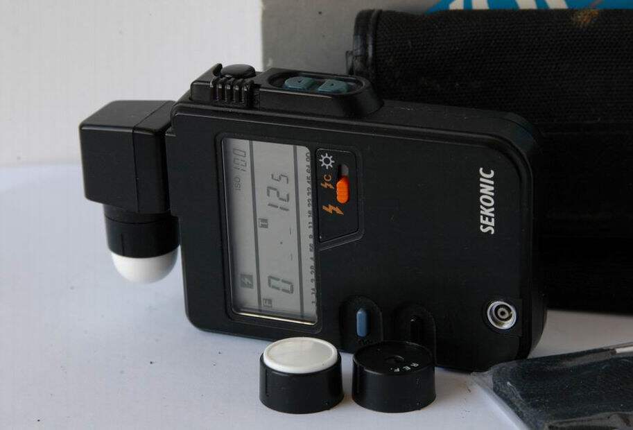 Камера + 世光 sekonic l-328测光表 带原厂附件 大幅摄影必备 403m