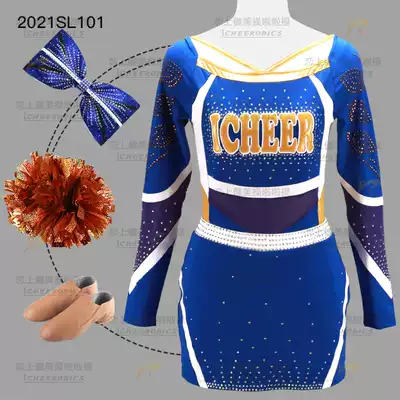 Cheerleading Cheerleading Costume Team Performance Costume Cheerleading Men and Women Cheerleading Aerobics Performance Costume