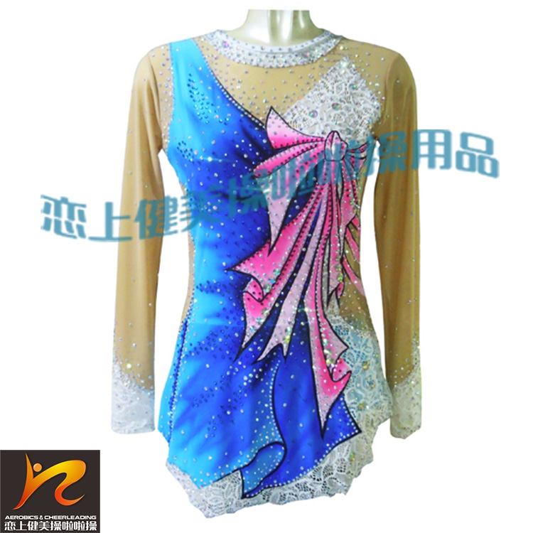 High quality rhythmic gymnastics clothing one-piece cheerleading clothing professional rhythmic gymnastics competition clothing artistic sports performance clothing