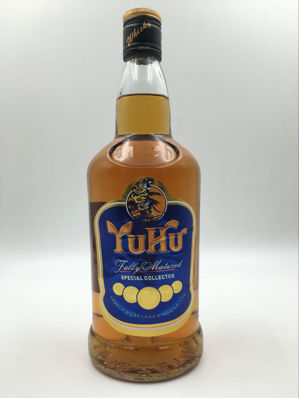 Foreign Wine YUHU Tiger Cards Whisky Wine Night Field Hospitality Wine 700ml Whisky