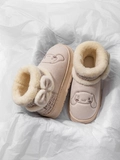 Hello kitty, милые утепленные короткие сапоги