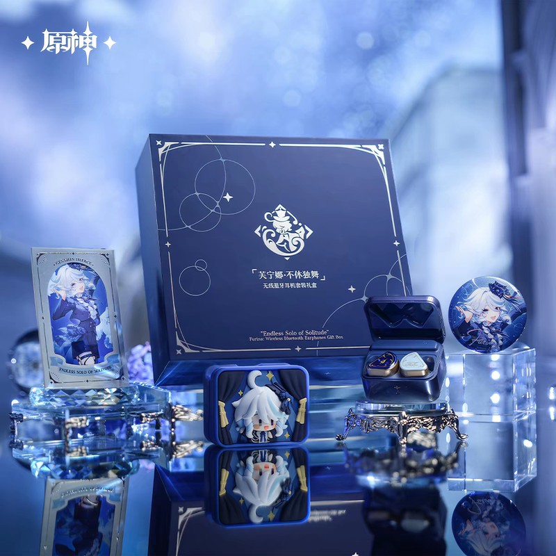 In-Stock, Fast Delivery, Genuine [Genshin Impact Official] Fungina No Rest Solo Dance Wireless Bluetooth Headset Set Gift Box