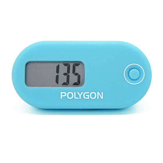 Polygon single-function 3D electronic pedometer children and the elderly walk 10,000 steps pedometer game counter