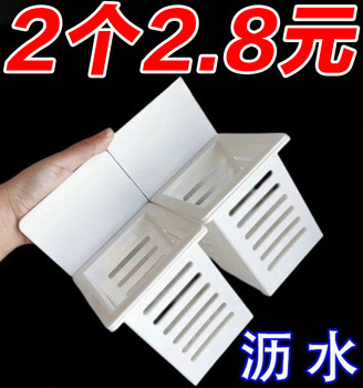 Chopstick basket drain household chopstick tube storage rack kitchen rack without punching wall hanging basket sticker rack