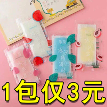 Shake sound with the same cold stickers cooling artifact cartoon student cute ice stickers Summer military training anti-heat mobile phone anti-heat stickers