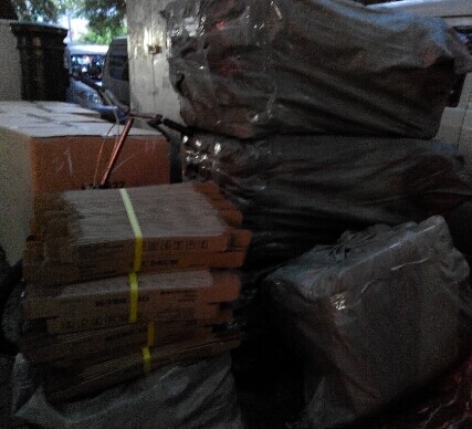 Applicable drum core box A4 kraft packaging box OPC box A3 kraft paper drum core packaging box 100 up