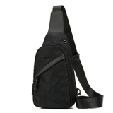 Мужская нагрудная сумка, тканевая сумка на одно плечо для отдыха, ремешок для сумки