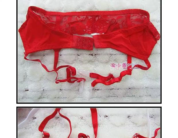 Kích thước lớn Châu Âu và Mỹ ren garter set garter clip sling khóa garter khóa dài ống vớ phu kien thoi trang nam nu