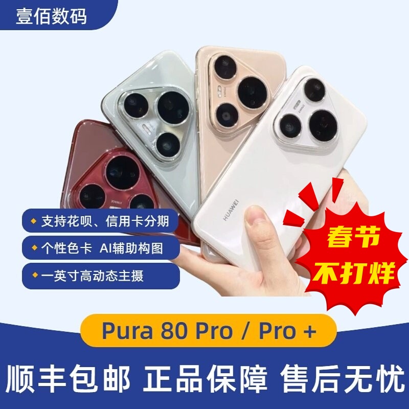 Pura 80 Pro 1.0inch High-Dynamic Main Camera Pura 80 Pro Personalized Color Palette Ai-Assisted Composition Harmonyos