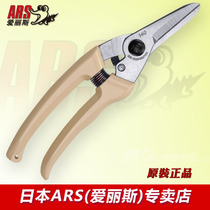 Japan Alice ARS 140DX imported gardening plastic scissors Straight blade flower pruning pruning scissors Fruit tree scissors