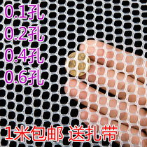 Beekeeping net snake and silkworm special small hole plastic flat net balcony protection anti-falling and anti-cat safety net foot mat net