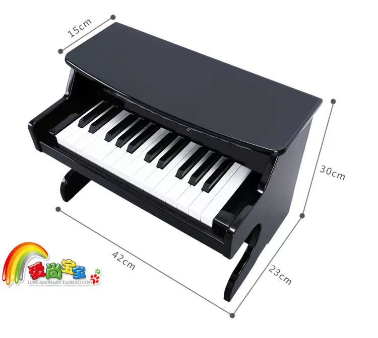 Đàn piano trẻ em Ai Weiying 25 phím có thể chơi đàn piano nhỏ đồ chơi piano chất lượng âm thanh bằng gỗ là món quà sinh nhật siêu tốt - Đồ chơi nhạc cụ cho trẻ em dan piano cho be