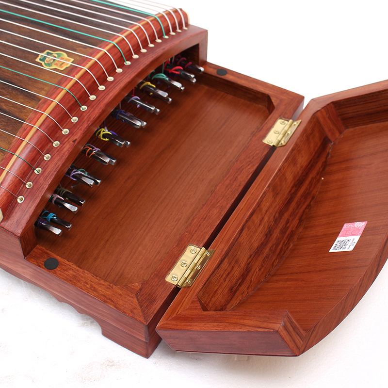 Đôn Hoàng Guzheng 694RR Foyun Zhongshan Redwood Kiểm tra biểu diễn Guzheng Qin Thượng Hải Nhạc cụ Quốc gia Nhà máy số 1 tấu sáo