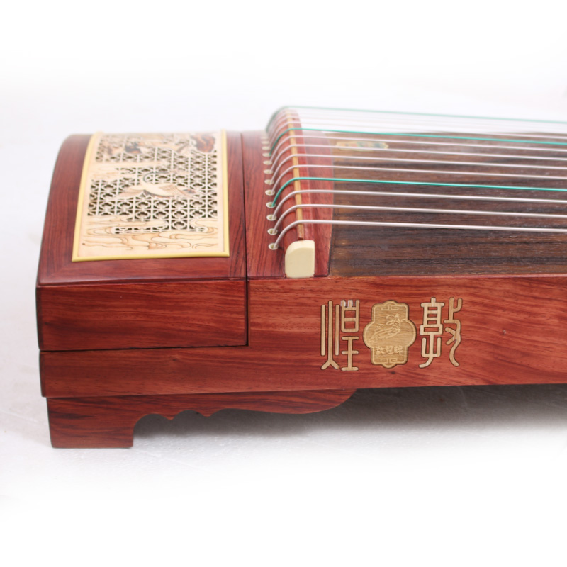 Đôn Hoàng Guzheng 694RR Foyun Zhongshan Redwood Kiểm tra biểu diễn Guzheng Qin Thượng Hải Nhạc cụ Quốc gia Nhà máy số 1 tấu sáo