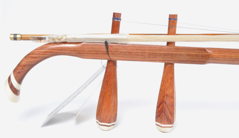 Đôn Hoàng Erhu 06A Hoa hồng hibiscus chấm điểm biểu diễn nhạc cụ đàn nhị nhà máy nhạc cụ quốc gia Thượng Hải - Nhạc cụ dân tộc tấu sáo