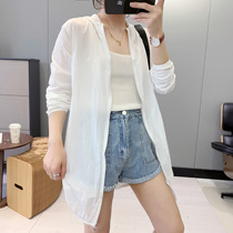 947 hooded fashion color-changing sunscreen clothing summer fashion new womens Korean version of the wild light and comfortable jacket