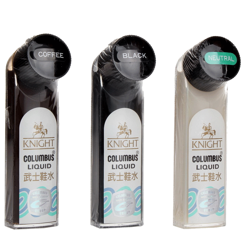 Columbus Samurai liquid shoe polish Colorless shoe water Imported leather shoe oil Leather maintenance oil Black brown shoe polish