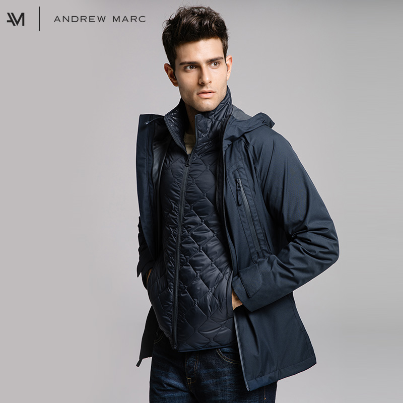 Blouson hiver pour homme ANDREWMARC - Ref 3112090 Image 1