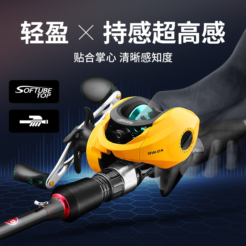 Light Wai Road Sub ROD SUIT FAR-THROW TIP SPECIAL BEGINOLOGY ML PHISHING ROD HORSE MOUTH GUN HANDLE DROP WHEEL FULL SET-TAOBAO