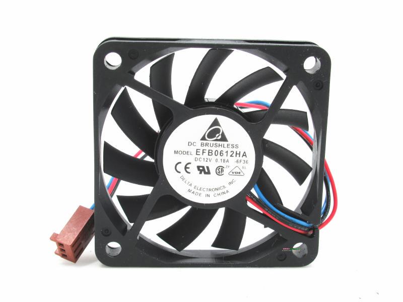 Delta 6cm Efb0612Ha -Ar08 6010 12V 0.18A Ultra-Thin Dual Ball Bearing Fan Delta 6cm Efb0612Ha -Ar08 6010 12V 0.18A Ultra-Thin Dual Ball Bearing Fan
