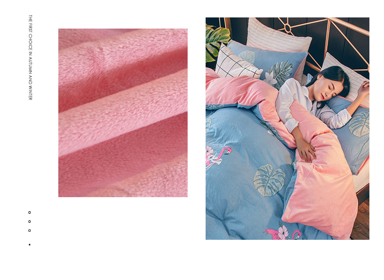 Chăn đơn mảnh sang trọng chăn đơn bộ lông cừu san hô nhung đơn flannel đôi 1,5m mùa thu và mùa đông nam nữ - Quilt Covers 	chăn phao dày	