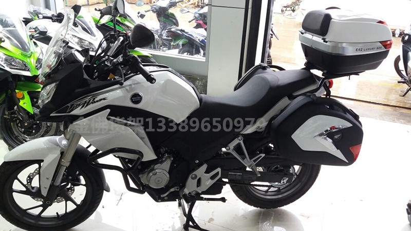 Sundiro Honda CBF190X đại bàng hộp bên SDH175-7 hộp đuôi CB190X đại bàng chiến tranh bên thân cây - Xe gắn máy phía sau hộp hộp đựng đồ cho xe máy