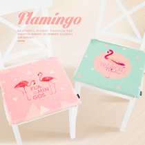 Fire Birds Art Ins Wind Cotton Linen Chair Cushion Plate Stool Cushion Anti-Slip Chair Cushion Dining Chair Cushion Office Cushion