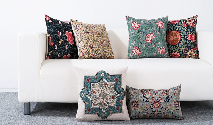 Nguyên Đán bông gối đệm bìa đệm ghế sofa văn phòng thắt lưng gối giường bằng gói cưới gối - Trở lại đệm / Bolsters gối dựa