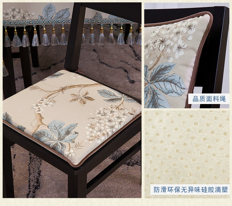 Một nước Mỹ mục vụ khăn trải bàn khăn trải bàn vải 1086 jacquard khăn trải bàn phòng chữ nhật vải sống bàn cà phê vải - Khăn trải bàn