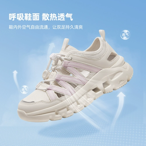 Летние сетчатые спортивные пляжные сандалии, обувь на платформе для отдыха