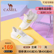 Camel womens shoes 2021 summer new net red ins mesh thick bottom light casual breathable sneakers