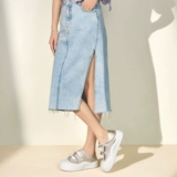 Весенние комфортные универсальные милые кроссовки на платформе на липучке, обувь, тренд сезона