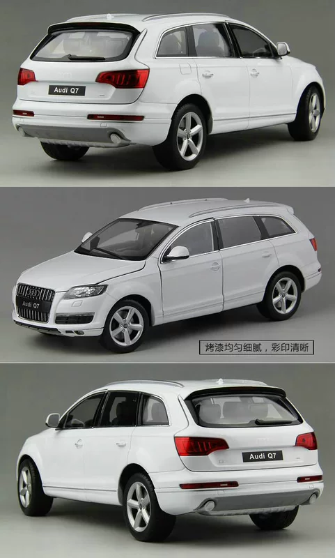 [Zunya] mô hình xe hợp kim tĩnh mô phỏng Welly Willy FX1: 18 mẫu xe hợp kim Audi Q7