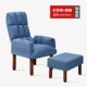 Sofa lười căn hộ nhỏ có thể gập lại máy tính TV đơn sofa nhỏ ngồi có thể ngả vải Nhật Bản cho ăn ghế điều dưỡng - TV