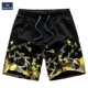 Mùa hè mới quần quần nam cotton lỏng giản dị quần short năm quần lớn quần nam nhà mùa hè quần bơi thủy triều - Quần bãi biển 	ao quần đi biển	
