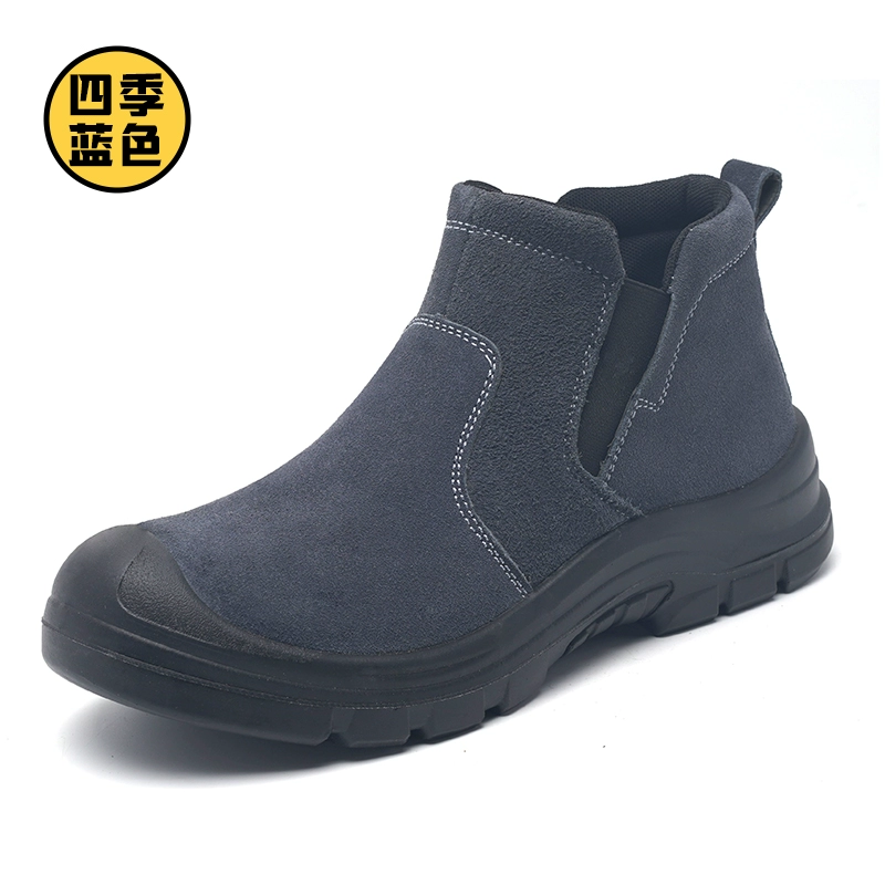 Winter new velvet labor protection shoes for men, anti-puncture, anti-smash, dust-proof and wear-resistant work shoes for men, soft-soled construction site shoes for welders