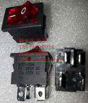 KCD1-104 Two Open Double Control Four Pot Import Switch 6A250VAC