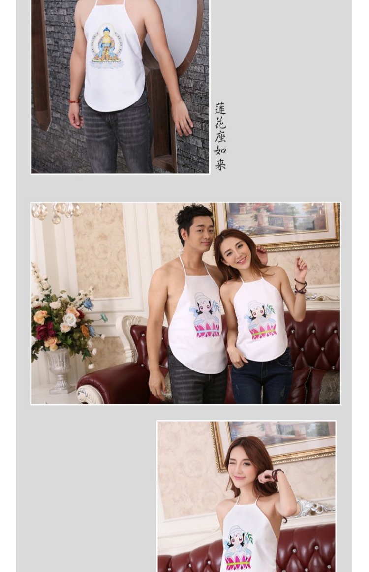 Quà tặng in bông cotton, sự ra đời của Phật, Phật, an toàn, tạp dề, nam và nữ, * Guanyin do ngu