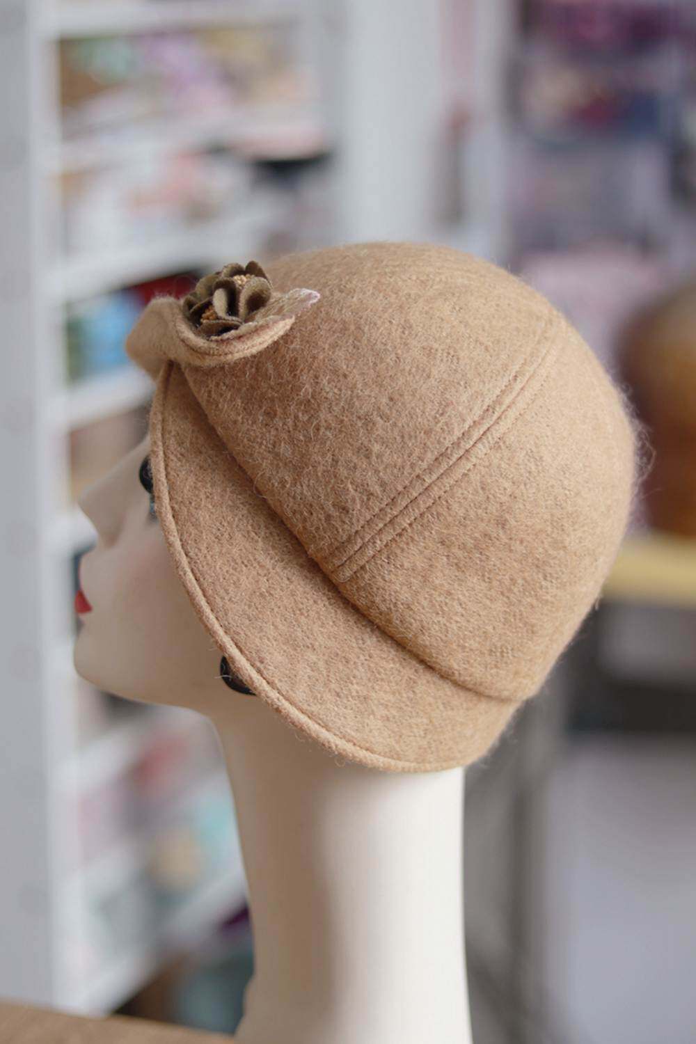 1920年代スタイルのクローシュハット - ショップ cygzhandmade 帽子