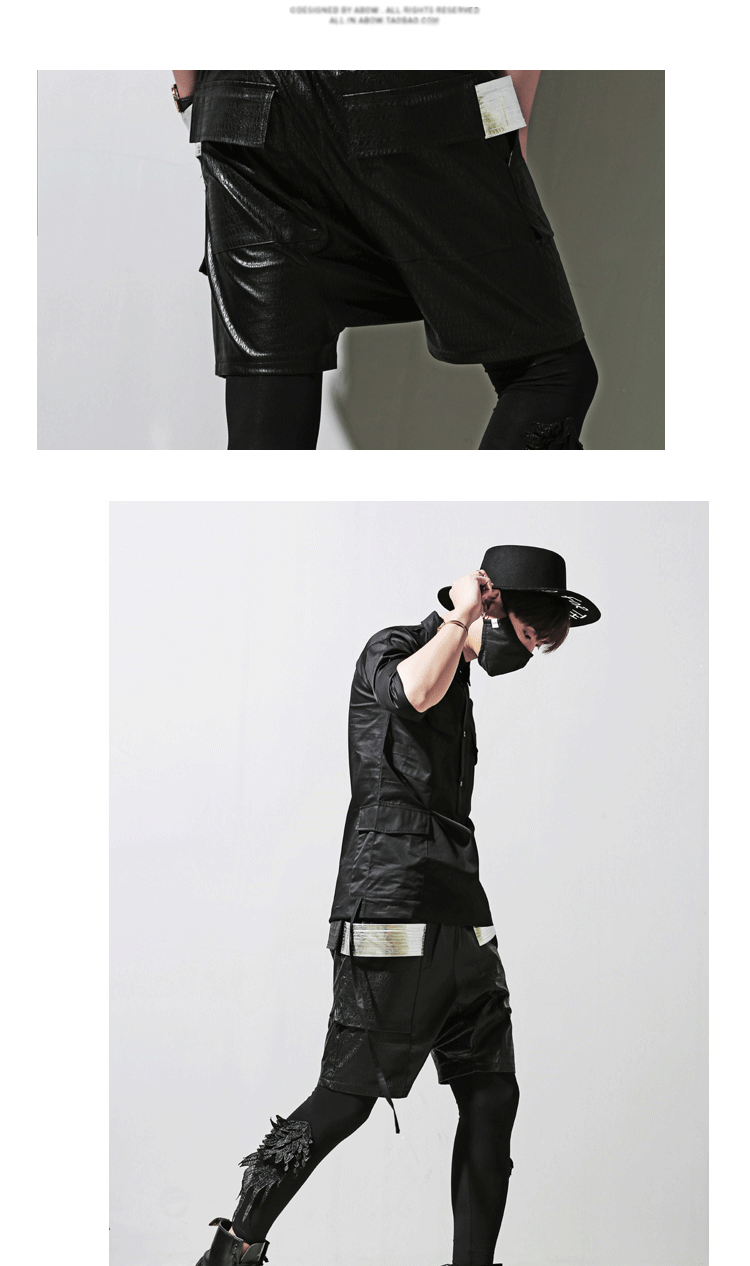 Pantalon cuir homme en vrac pour adolescent pour printemps - Ref 1489903 Image 23