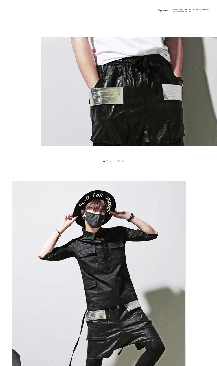 Pantalon cuir homme en vrac pour adolescent pour printemps - Ref 1489903 Image 21